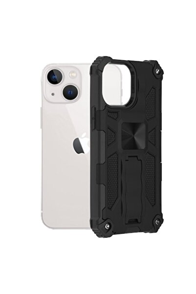 OEM Husa pentru iPhone 13 mini, Blazor Series, Poliuretan, Black