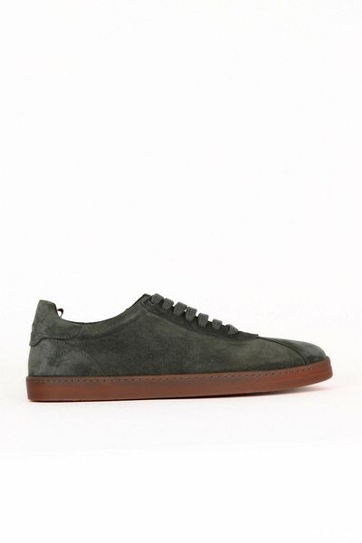 Bueno Shoes Khaki Suede Men's Sports Shoes 01Me4602