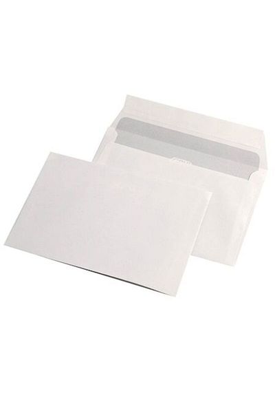 OEM Plic C6, autoadeziv, alb, dimensiuni 11.4 x 16.2 cm