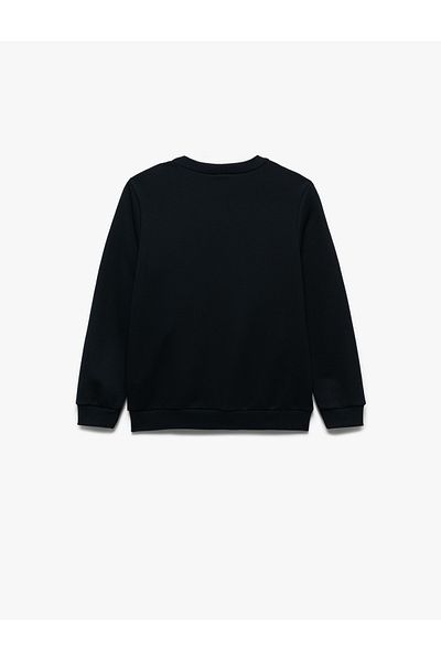 Koton Long Sleeve V Neck Button Basic School Cardigan