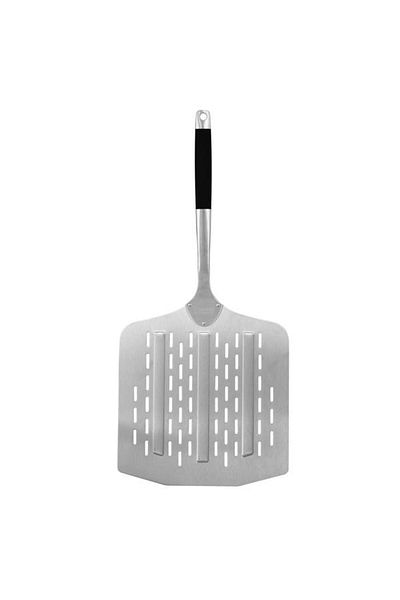 Zokura Perforated Pizza Peel Z1325, 66 x 30 cm, Stainless Steel