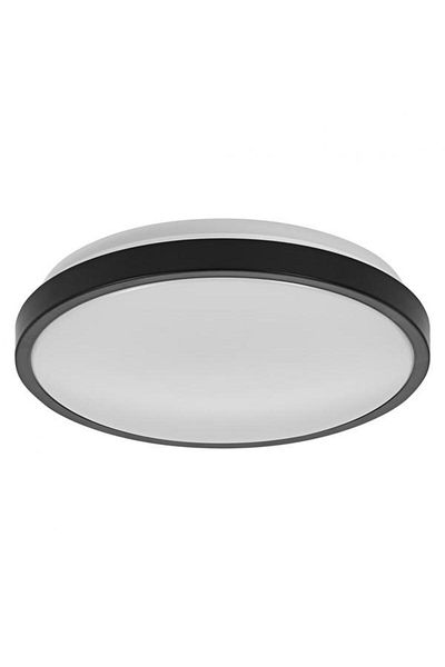 Ledvance Plafoniera LED pentru baie Orbis Disc Black, 18W, 2200 lm, lumina alba (3000-4000K), IP44,