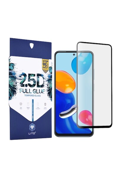 OEM Folie de protecție pentru ecran Xiaomi Redmi Note 11/Note 11S/Poco M4 Pro 4G, sticlă securizată, neagră