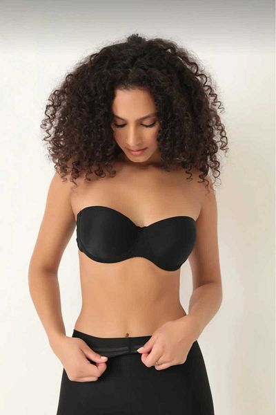 ENDAMIM Pack of 2 Laser Cut Waist to Silicone Underbust Panty Corset