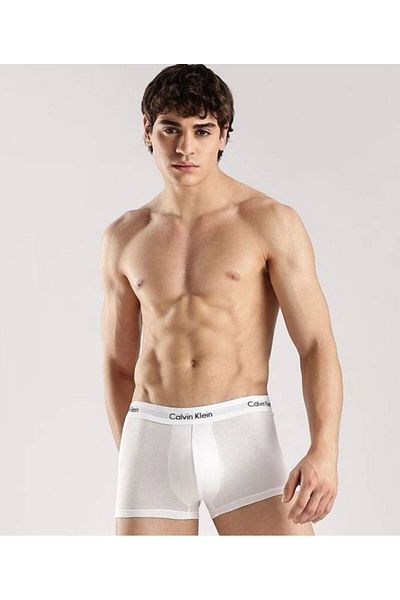 Calvin Klein Underwear Pack Of 3 Mid-Rise Trunks