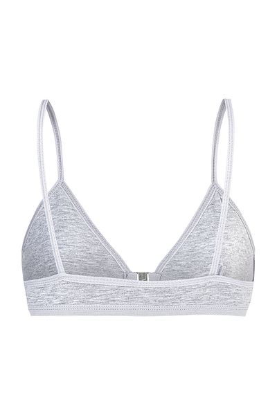 ÖZKAN underwear Özkan 0872 Girl's Cotton Padless Cupless Heart Patterned Training Bra Mixed Color Bustier Likr