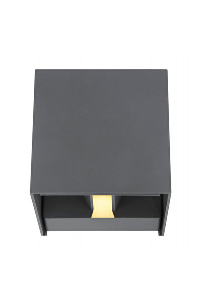 Globo Lighting Aplica de exterior antracit aluminiu antracit, lumină caldă (3000K), 34168, Globo