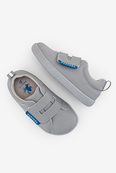 HOPFRÖG Smart Walker Casual Süper Mat Havalı Gri Barefoot Çocuk Ayakkabı