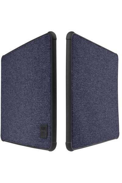 uniq Husa DFender Tough pentru Apple Macbook 12, Albastru