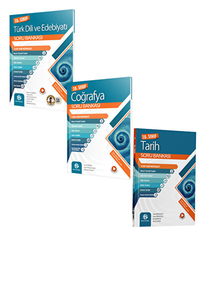 Bilgi Sarmal Yayınları Bilgi Sarmal Yayınları 10. Sınıf Tarih Coğrafya Türk Dili ve Edebiyatı Soru Bankası Seti 2026