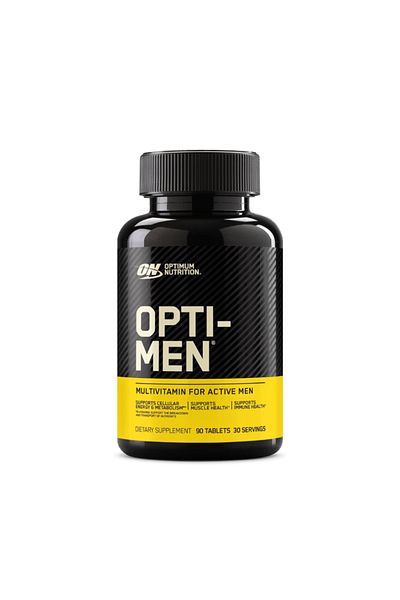 Optimum Nutrition Opti-Men Multivitamin,90 Tablets Vitamin C, Zinc and Vitamin D, E, B12 for Immune Support Mens Daily