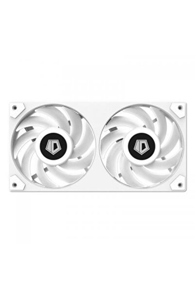 ID-COOLİNG Ventilator ICEFAN 240, 2x120mm, Iluminare ARGB (Alb)