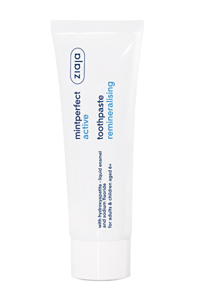 Ziaja Mintperfect Diş Macunu 75 ml - Aktif Remineralizan ve Çürük Önleyici Ağ...