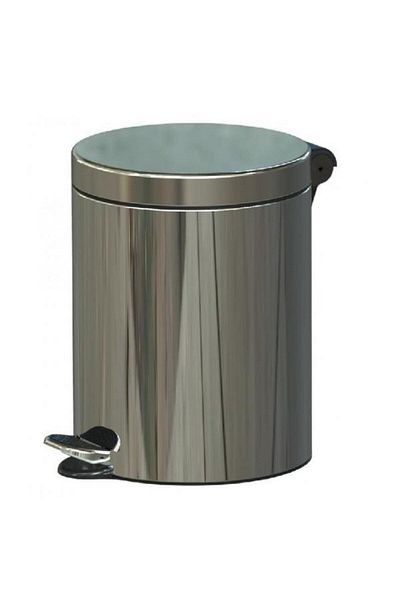 Studio Casa Cos Menajer De Gunoi Cu Pedala, Inox, 5L, Opera, Studio Casa