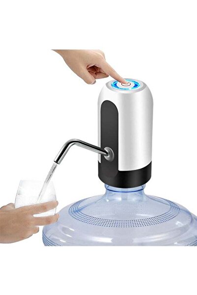 Generic مضخة إبريق الماء الكهربائية، موزع مضخة مياه أسطواني أوتوماتيكي لزجاجات سعة 3-5 جالون