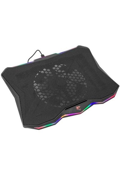 white shark Cooler Stand Laptop White Shark GCP-03 GLACIER, 1x170 mm, LED Rainbow