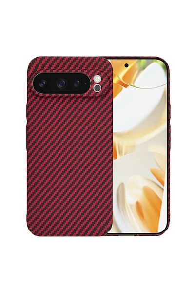 Padrino Protective Case for Google Pixel 9 Pro, Q54, Lexgard, Noble Red