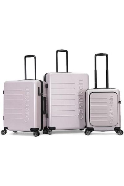 Calvin Klein South Hampton II 5.0 Luggage Sets 3 Piece Lightweight Spinner Suitcase with TSA Lock Tr