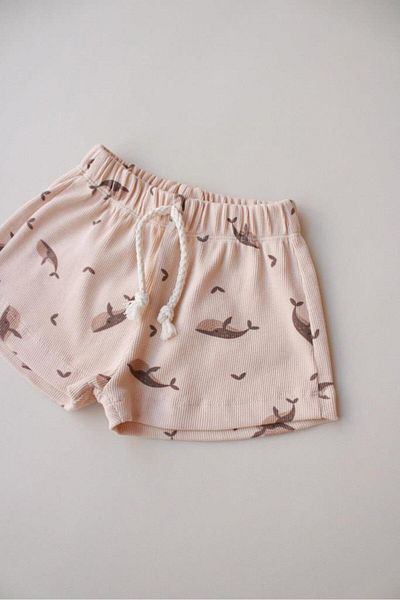 Oh La La Koala For Little Ones Whale Pattern Camisole Shorts
