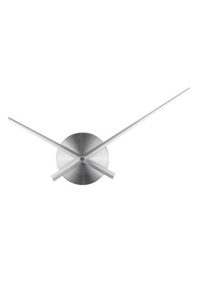 wayfair Quartz movement for Burnvale clock, aluminum, silver, 10 cm