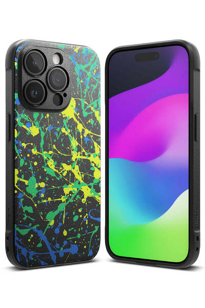 Ringke غطاء حماية لجهاز iPhone 15 Pro | سلسلة تصميم Onyx | رسم حركي