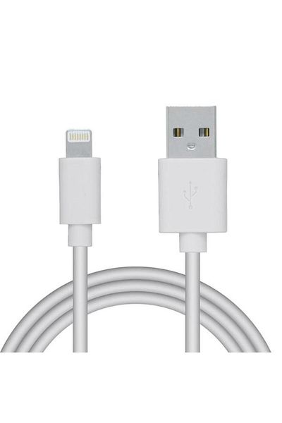 Spacer Distanțier cablu, USB 2.0 (T) la Lightning (T) pentru iPhone, PVC, ambalaj de vânzare cu amănuntul, 1,8 m, alb