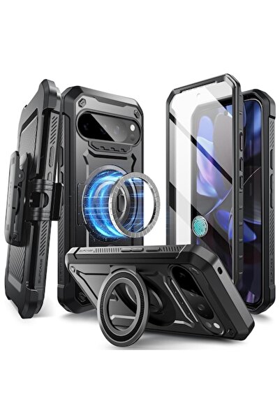 Padrino Husă de protecție pentru Google Pixel 9 Pro XL, Lexgard, Deep Dark