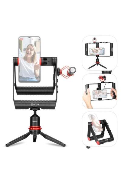 BOYA Kit vlogging BY-VG380 (Negru)