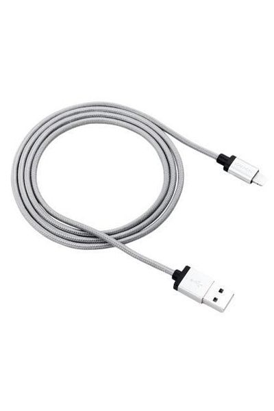 CANYON Cablu de date MFI-3, USB - Lightning, 1 m (Gri închis)