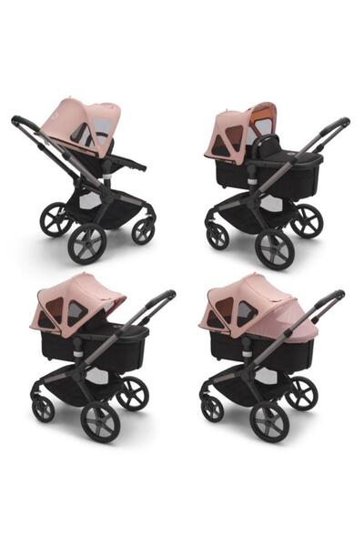 Bugaboo Capotina cu extensie plasa insecte Fox 5 Fox Cub Lynx Morning Pink