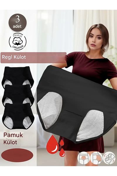 REYNEV Super Absorbent Ultra Hygienic Menstrual Panties, Effective Leakproof Menstrual Panties Day and Night