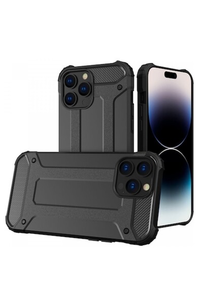 Bizzare Carcasă compatibilă cu iPhone 15 Pro, Perfect Grip, U1656, Premium Le...