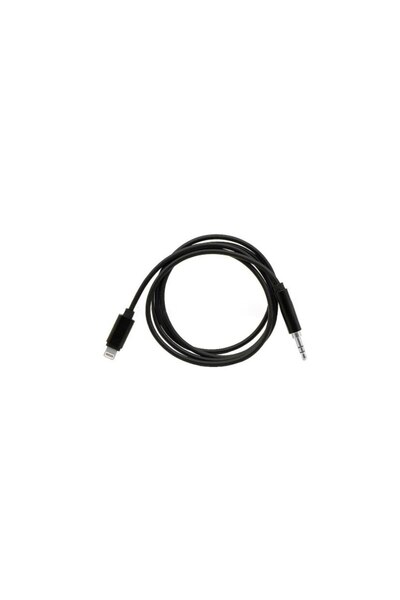 SOHO Lightning to Audio AUX 3.5 mm Cable, 1m Long, Adapter, Black