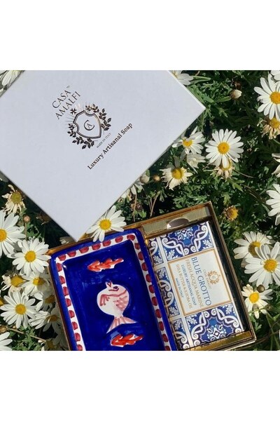 Casa Amalfi White and Gold handmade soap gift set, Casa Amalfi - SGB01