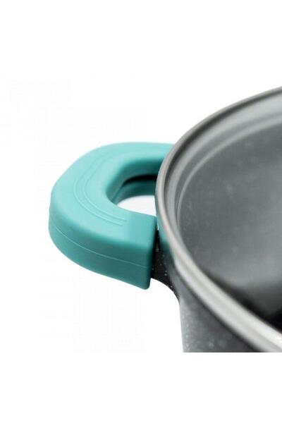 Samus Oală înaltă cu capac Toledo Line TOL242-OIC, 24 cm, 6,2 L (negru)