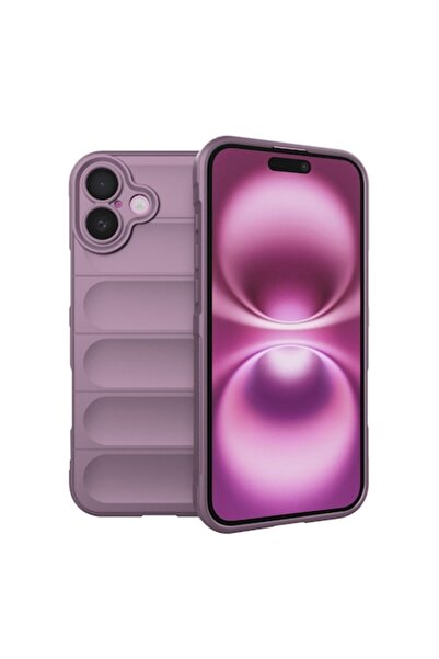 Padrino Husă de protecție pentru iPhone 16 Plus, N66, termoplastic, violet prună