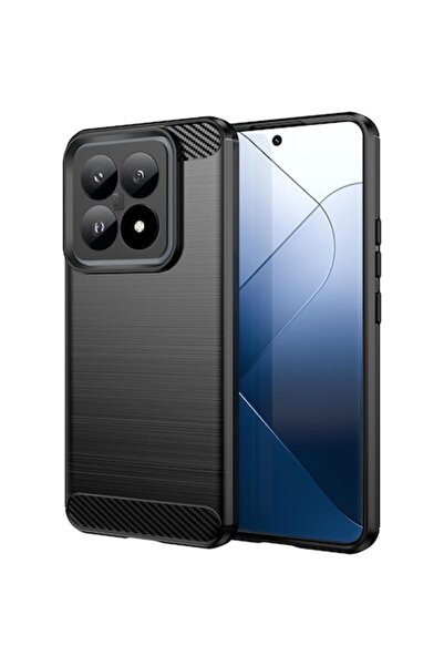 Padrino Husă de protecție pentru Xiaomi 14T Pro, N57, Termoplastică, Negru în...