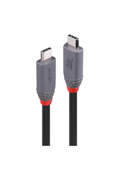 LİNDY Cablu de date LY-36956, 0.8m, USB4 Tip C, 40Gbps