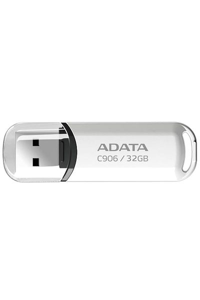 Adata Stick USB AC906 de 32 GB, USB 2.0, compact și fiabil, alb