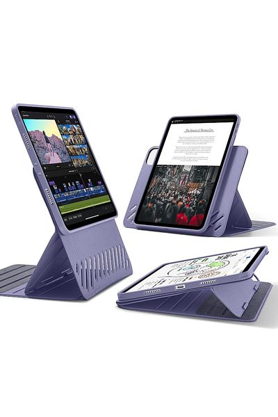 Padrino Protective Case for iPad Pro 11 2024, F75, Thermoplastic, Plum Violet