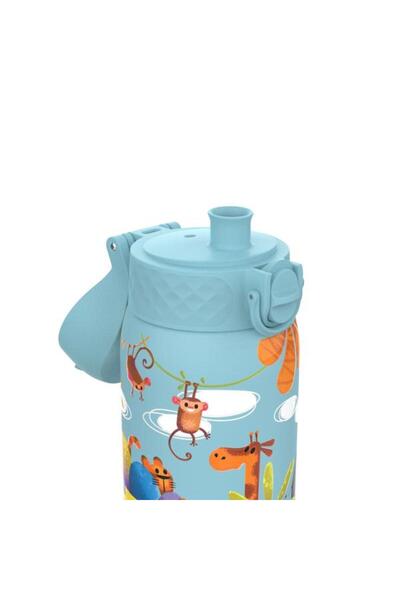 Ion8 Safari Water Bottle for Kids, Stainless Steel, 400ml