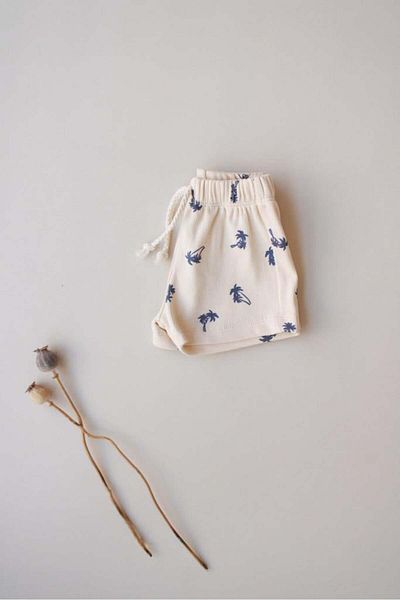 Oh La La Koala For Little Ones Palm Pattern Camisole Shorts