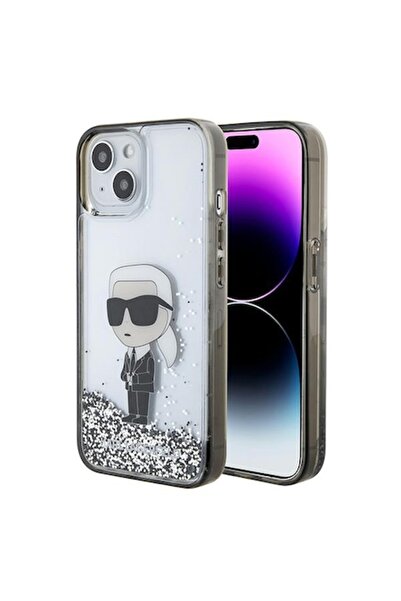Karl Lagerfeld Carcasă compatibilă cu iPhone 15, Precision Fit P2573, Plastic...