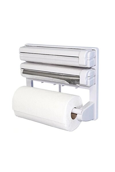 OEM Dispenser triplu pentru bucatarie, pentru servetele, folie stretch si folie aluminiu