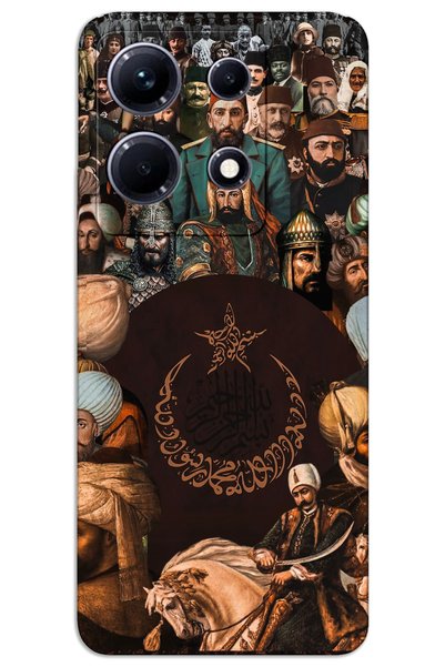 MRCİLETİSİM حافظة Infinix Note 30 Pro ذات غطاء خلفي مطبوع بنمط HD - دينasty O...