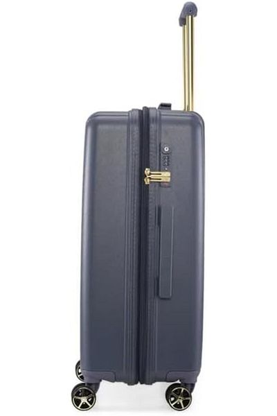Calvin Klein Big Monogram Luggage Sets 3 Piece Lightweight Spinner Suitcase with TSA Lock (DENIM, Se