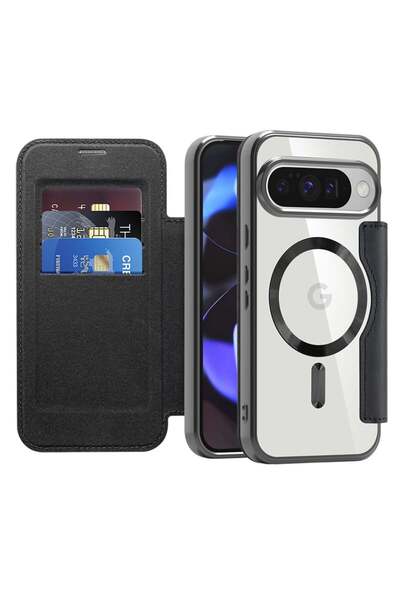 SKYDDAR INNOVATION Husă pentru Google Pixel 10 / 10 Pro, SmartMag Book, Magsa...