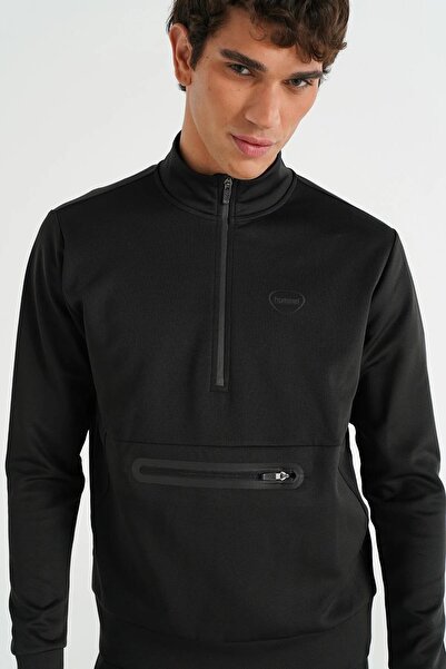 hummel Hmlloton Zip Nk Sweatshirt Men's Zipper Sweatshirt