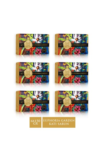 DEXCLUSIVE Katı Sabun Euphoria Garden 150 gr X 6 Adet