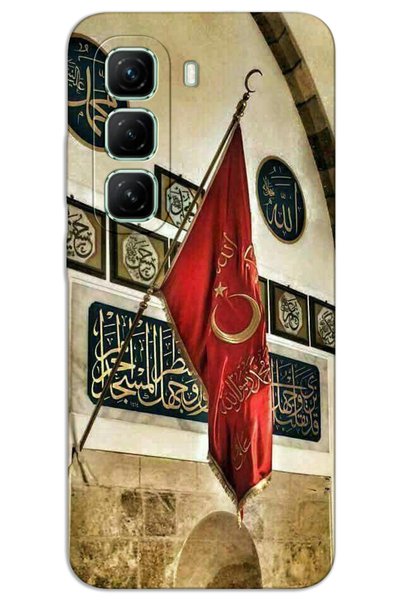 MRCİLETİSİM حافظة Infinix Hot 50 Pro Plus 4G ذات غطاء خلفي مطبوع بنمط HD - ال...